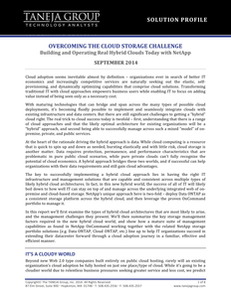 Overcoming the Cloud Storage Challenge: Building and Operating Real Hybrid Clouds Today with NetApp