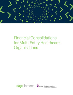 Financial Consolidations for Multi-Entity Healthcare Organizations