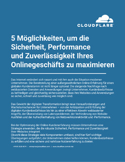 5 Möglichkeiten, um die Sicherheit, Performance und Zuverlässigkeit Ihres Onlinegeschäfts zu maximieren