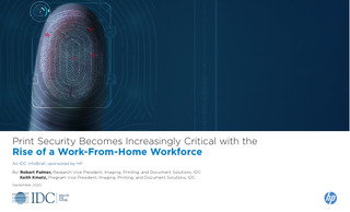 Print Security Becomes Increasingly Critical with the Work-From-Home Workforce