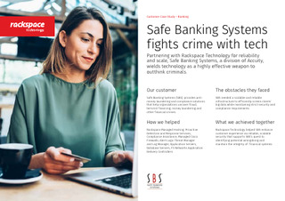 Safe Banking Systems Fights Crime With Tech