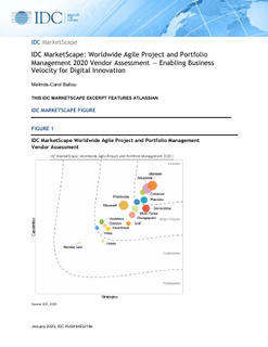 IDC MarketScape: Worldwide Agile Project and Portfolio Management 2020 Vendor Assessment – Enabling Business Velocity for Digital Innovation