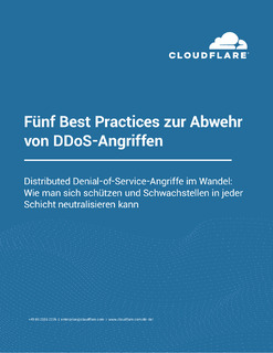 Fünf Best Practices zur Abwehr von DDoS-Angriffen