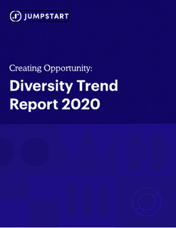 Diversity Trend Report 2020