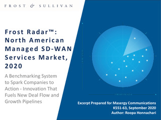 Frost & Sullivan 2020 North American Managed SD-WAN Services Market