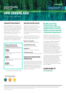 HPE GreenLake: Data protection with Veeam