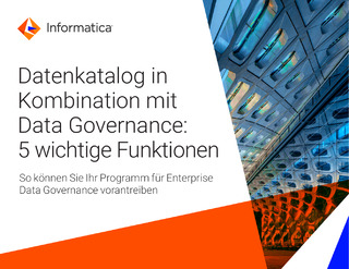 Datenkatalog in Kombination mit Data Governance: 5 wichtige Funktionen