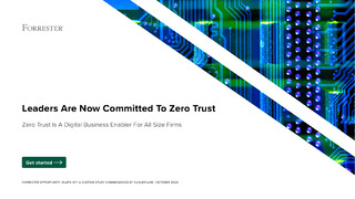 Leaders Are Now Committed To Zero Trust