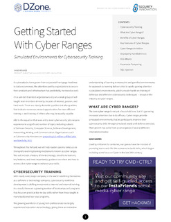 Getting Started With Cyber Ranges