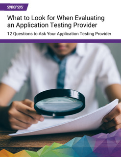 12 Questions to Ask Your Application Security Testing Provider