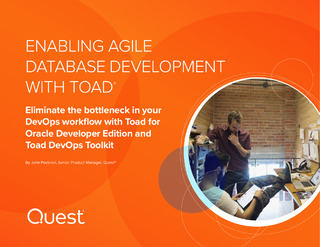 Enabling Agile Database Development with Toad