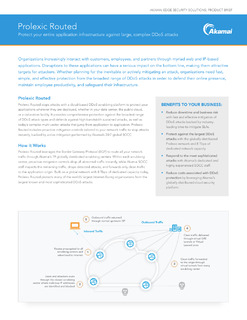 Prolexic Routed Product Brief