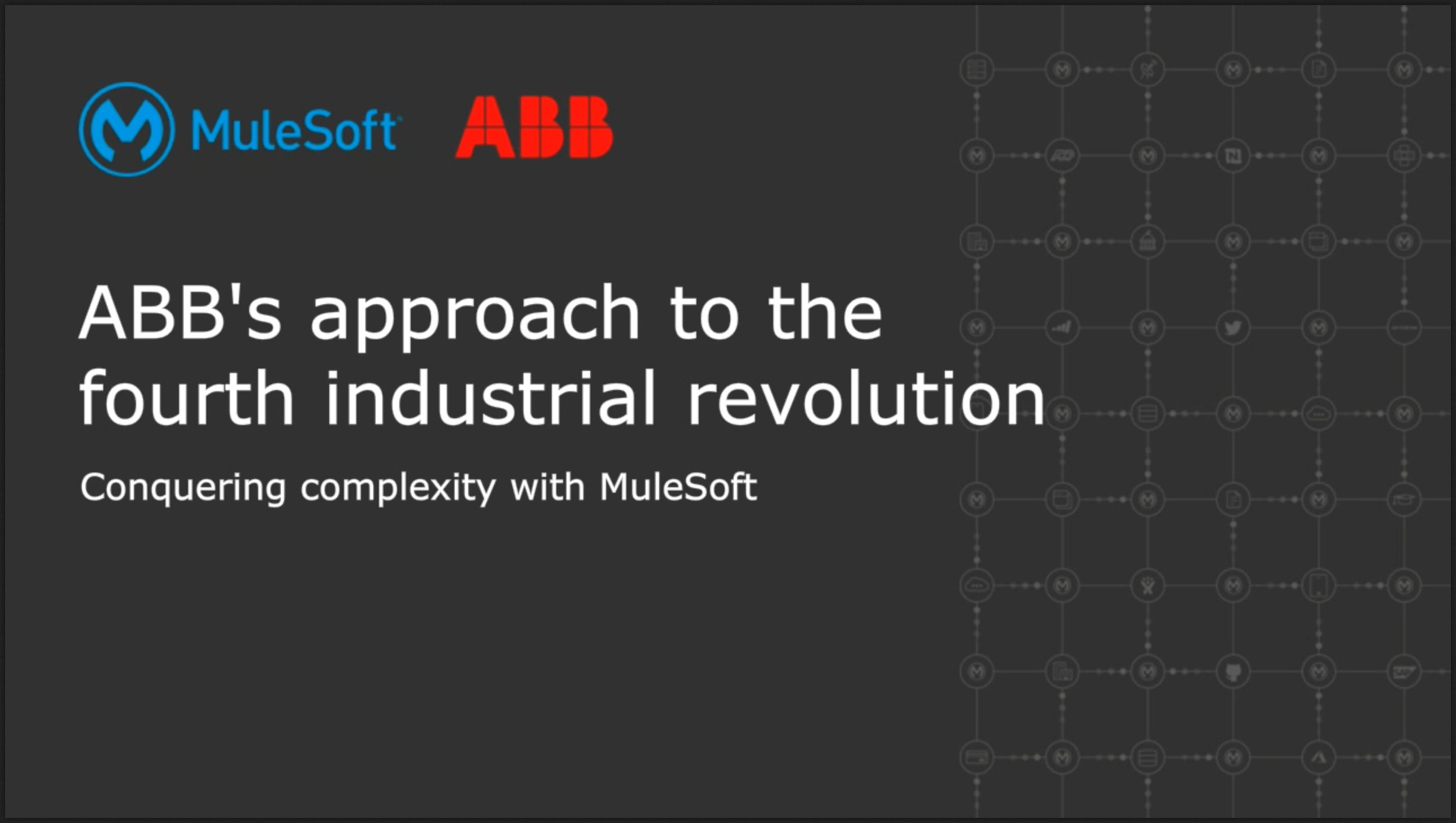ABBs approach to the fourth industrial revolution