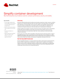 Simplify Container Development – Red Hat Enterprise Linux 8 Delivers Tools for Container Performance, Security, and Stability