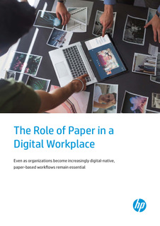 The Role of Paper in a Digital Workplace