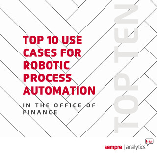TOP 10 USE CASES FOR ROBOTIC PROCESS AUTOMATION