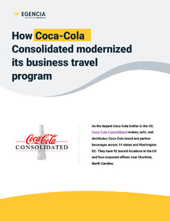 Coca-Cola Consolidated Case Study: Finding the Right Fit for Modern Business Travel