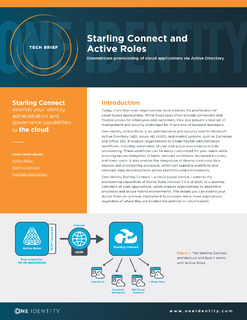 Starling Connect and Active Roles