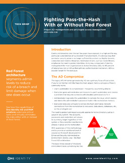 Fighting Pass-the-Hash With or Without Red Forest