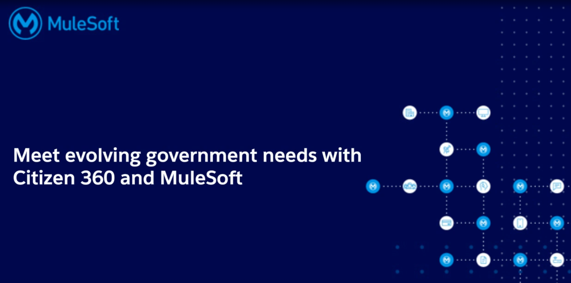 Webinar – Meet evolving government needs with Citizen 360 and MuleSoft