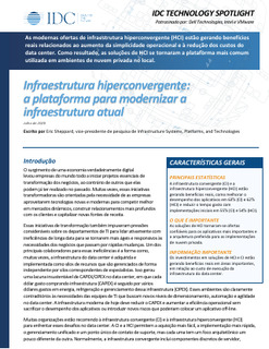 Infraestrutura hiperconvergente: a plataforma para modernizar a infraestrutura atual