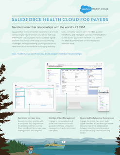 Salesforce Health Cloud For Payers