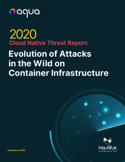 Attacks in the Wild on Container Infrastructure A Cloud Native Threat Report