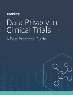 Data Privacy in Clinical Trials