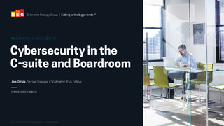 Cybersecurity in the C-suite and Boardroom