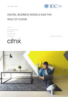 IDC White Paper: Digital Business Models and the Role of Cloud