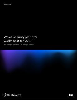 Which Security Platform Works Best for You?
