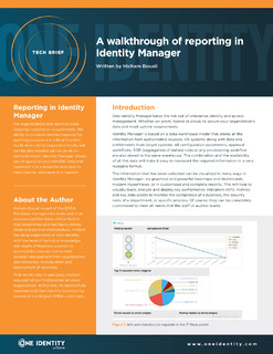 Protected: A Walkthrough of Reporting in Identity Manager