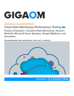 Cloud Data Warehouse Performance Testing