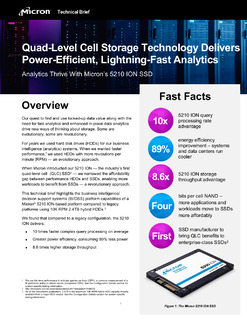 With Micron 5210 ION SSD, business intelligence workloads yield even greater benefits