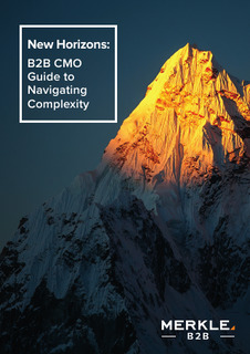 Navigating Complexity: A Guide for B2B CMOs