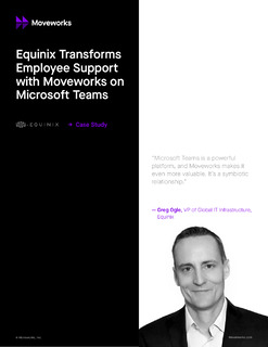 Equinix Transforms Employee Support with Moveworks on Microsoft Teams