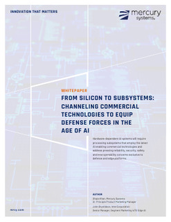 White Paper: Channeling Commercial Technologies; in partnership with Intel