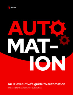 An IT Executive’s Guide to Automation