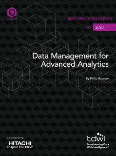 Data Management for Advanced Analytics