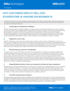Why Customers Deploy Dell Emc Powerstore in Vmware Environments