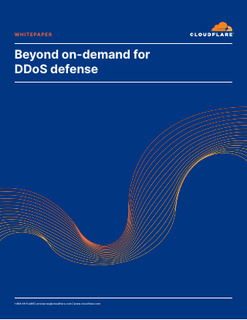 Beyond On-Demand for DDoS Defense