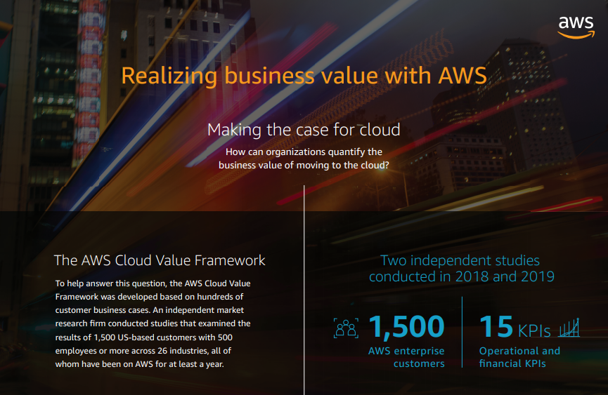 Realizing Business Value with AWS