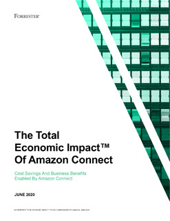 The Total Economic Impact™ Of Amazon Connect