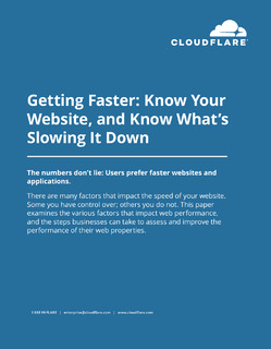 Getting Faster: Know Your Website, and Know What’s Slowing It Down