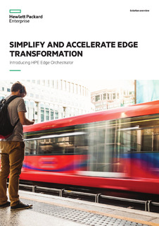 Simplify and accelerate edge transformation solution overview