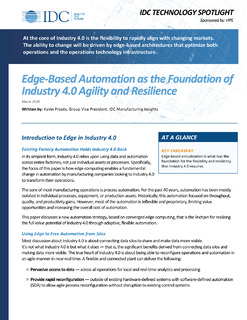 IDC Whitepaper- Industry 4.0