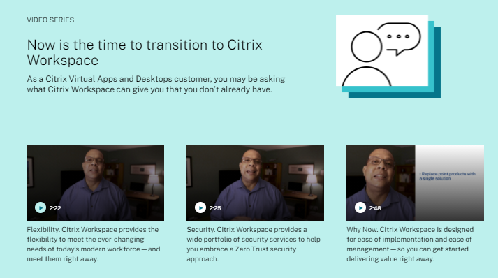 Now is the time to transition to Citrix Workspace