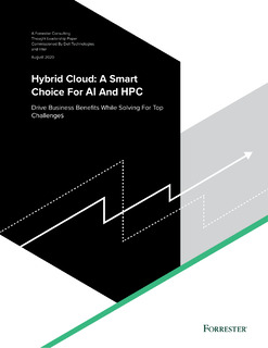 Hybrid Cloud: A Smart Choice For AI And HPC