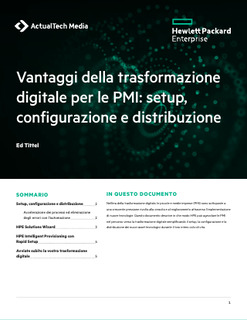 Vantaggi della trasformazione digitale per le PMI: setup, configurazione e distribuzione