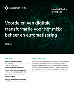Voordelen van digitale transformatie voor het mkb: beheer en automatisering